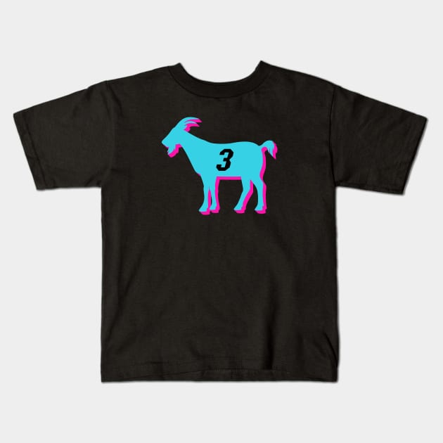 MIA GOAT - 3 - Black Vice Kids T-Shirt by KFig21